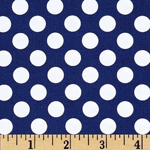 Michael Miller Ta Dot Indigo Fabric