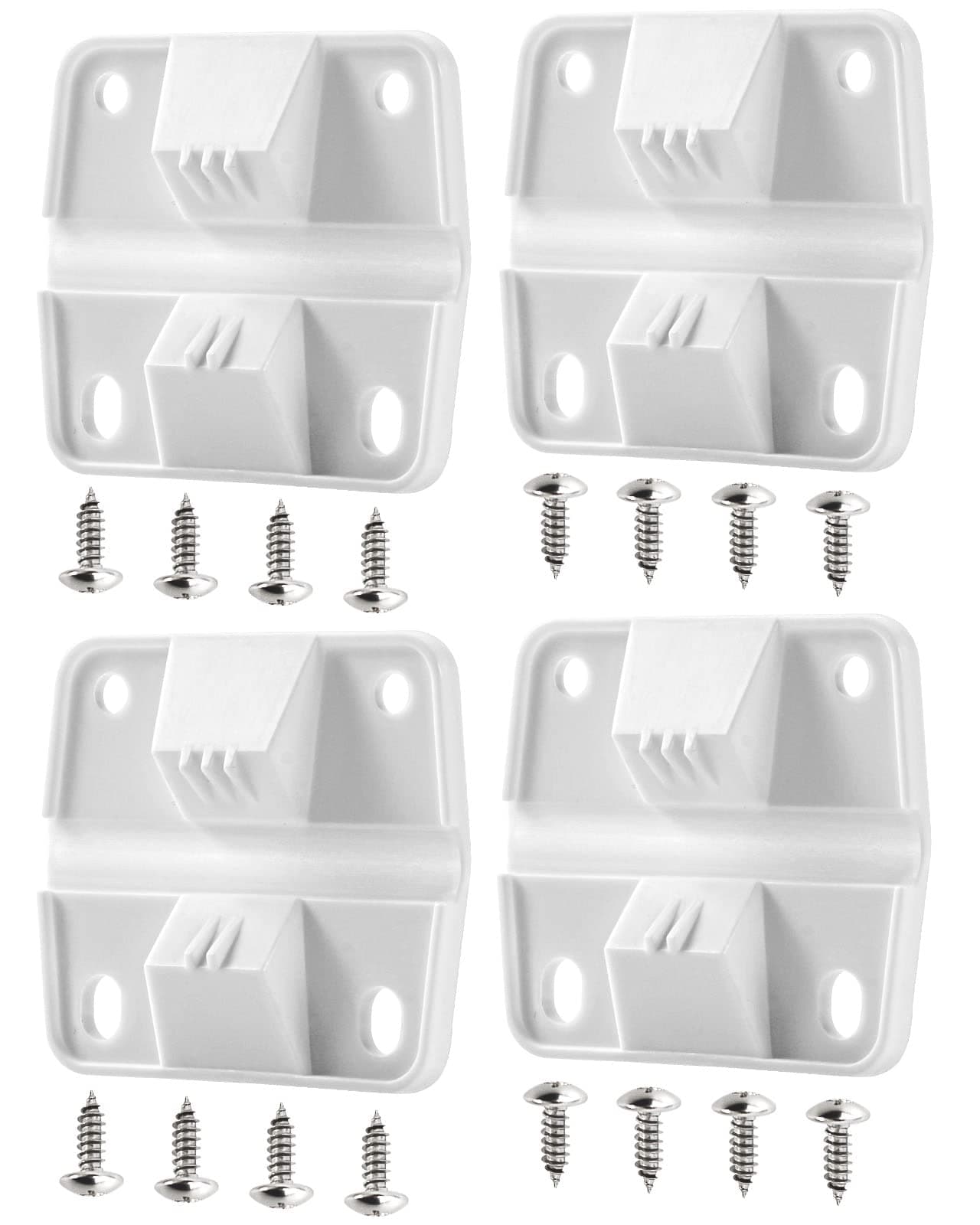 Alocs Cooler Plastic Hinges kit Replacement for Coleman Coolers - 4 Pack
