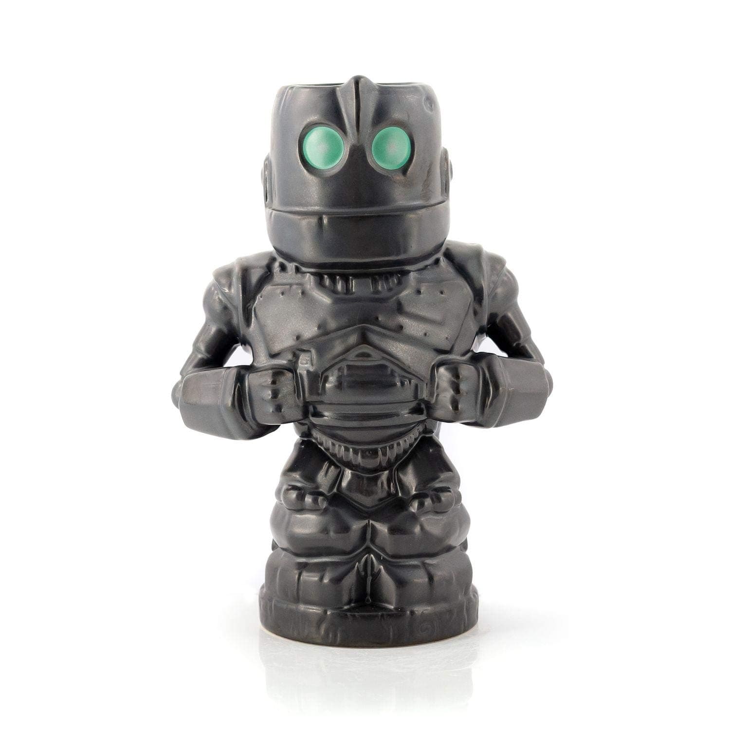 Geeki Tikis 28 ounce Ceramic Mug | Disney Iron Giant | Gray
