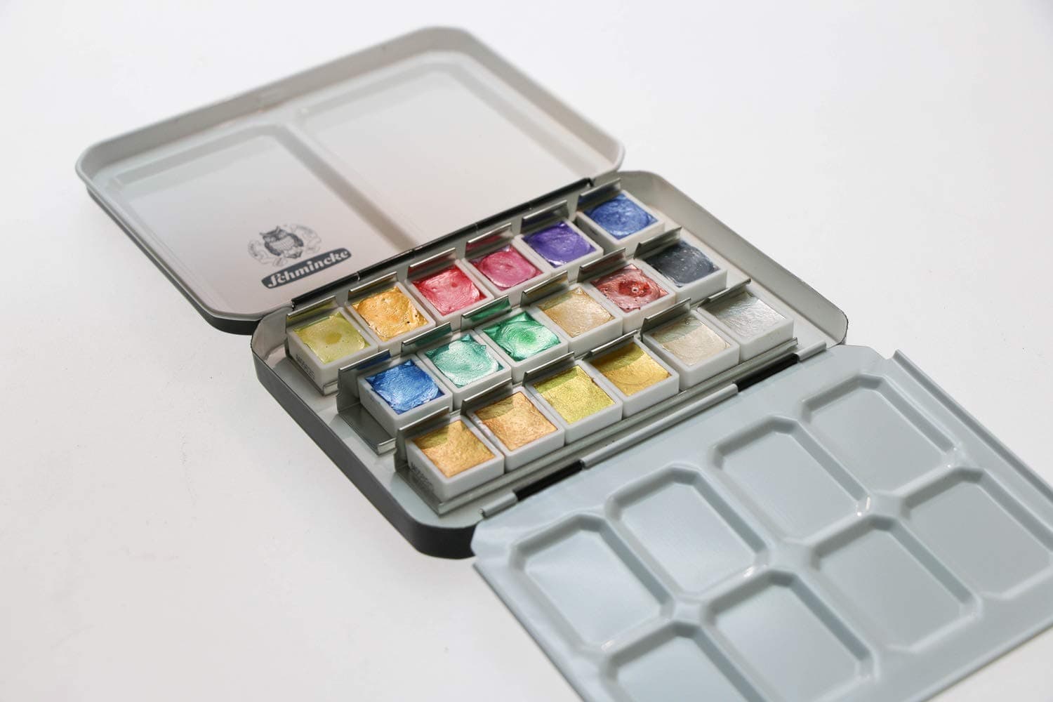 Schmincke Horadam Aquarell Pearl Metallic/Golds Metal Watercolor Set