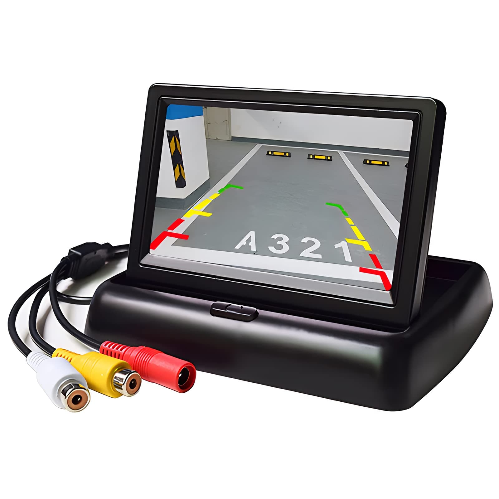 B-Qtech 4.3 inch Foldable TFT LCD Backup Camera Monitor Screen only Rear View...