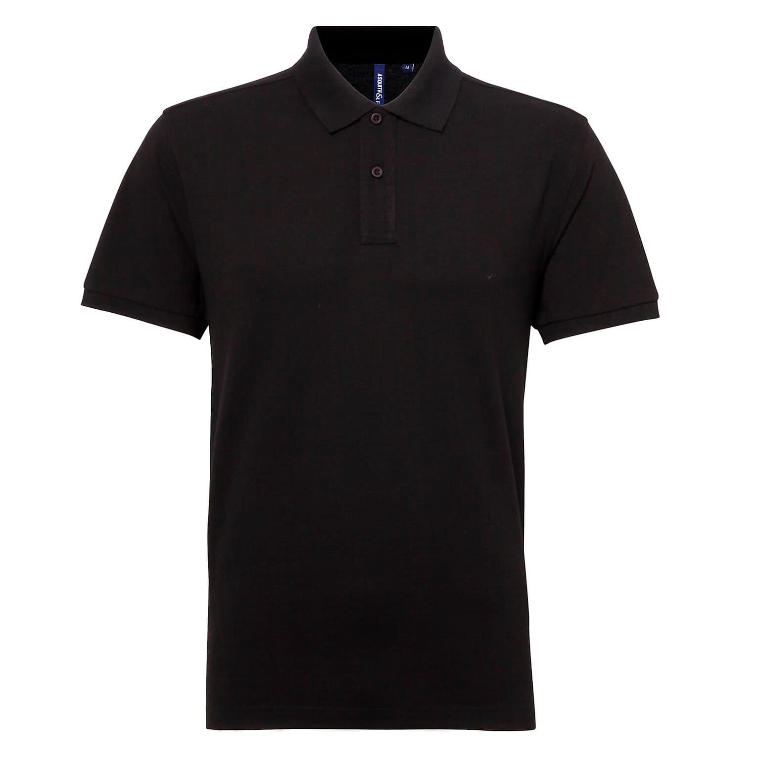 Men's Asquith & Fox Poly/Cotton Blend Polo Shirt
