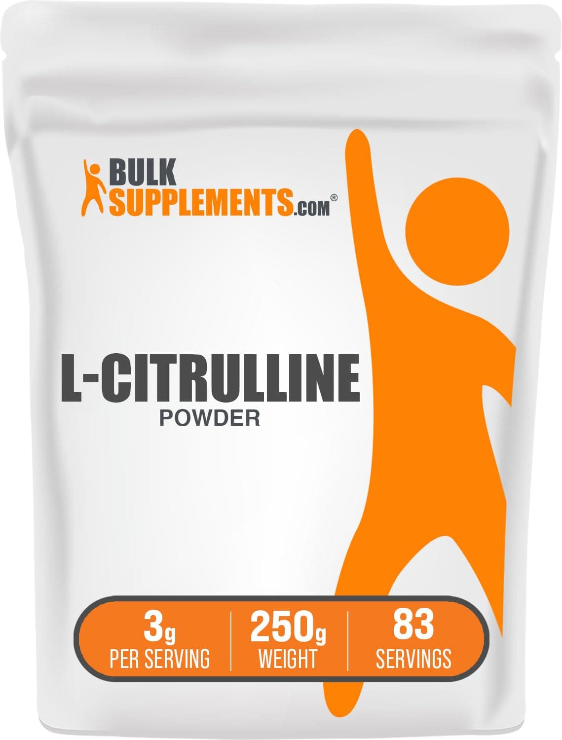 BulkSupplements Pure L-Citrulline Powder (250 grams) by BulkSupplements