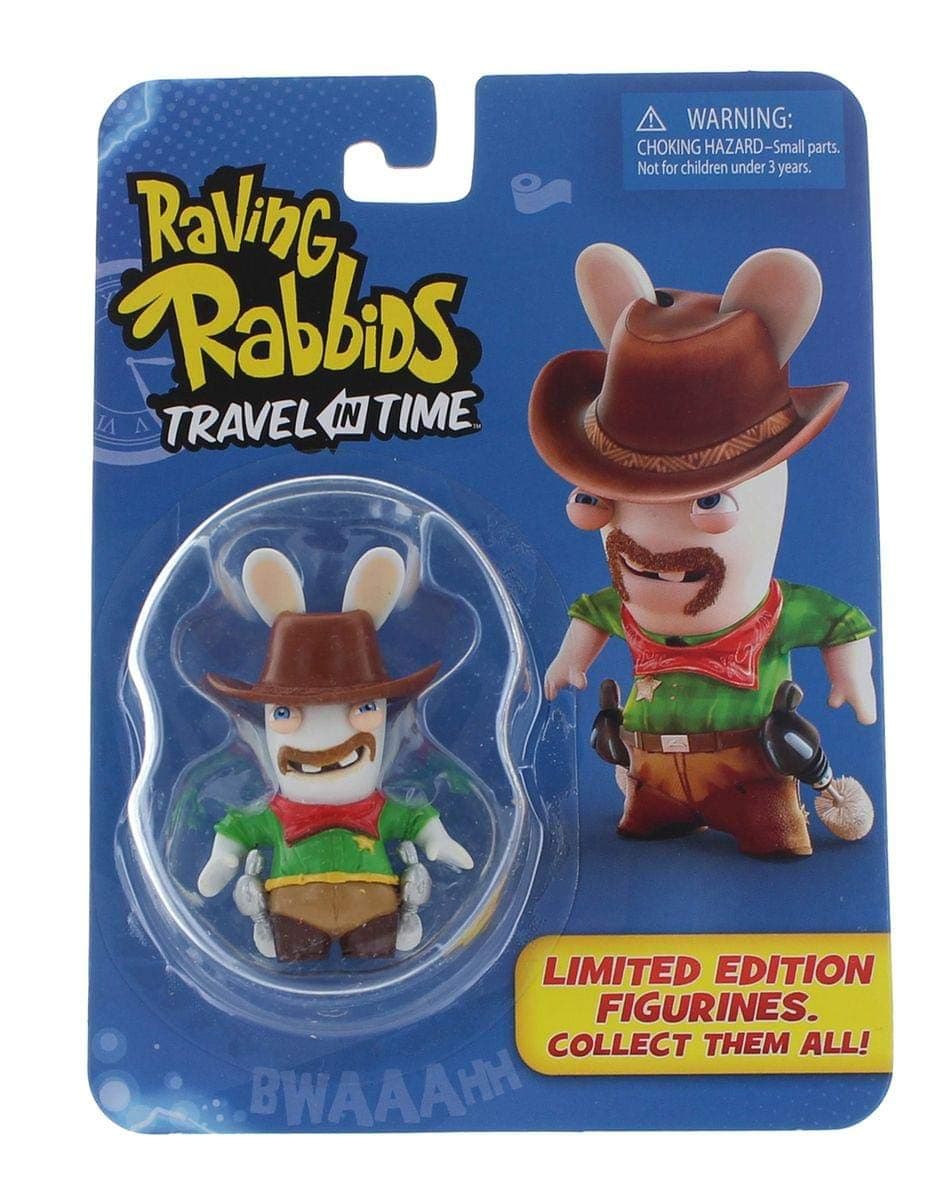 Raving Rabbids "Travel in Time" Collectible Figurine - "Cowboy"