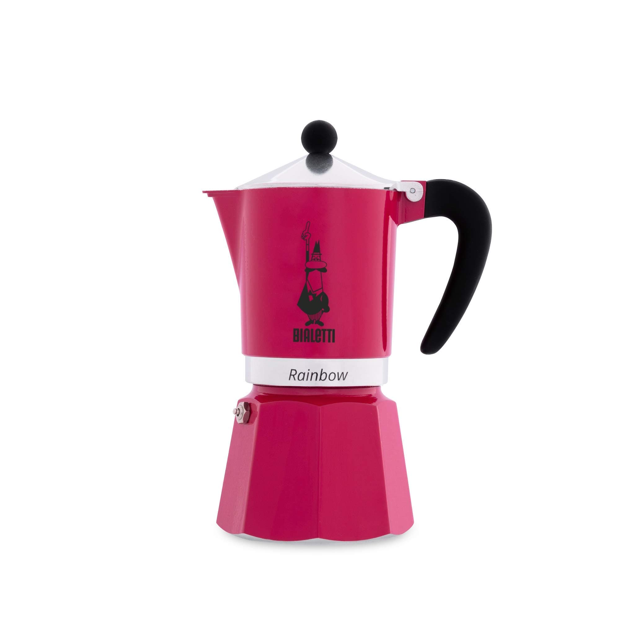 BialettiRAINBOWCoffee Maker, 6 CUP, Pink, CM972