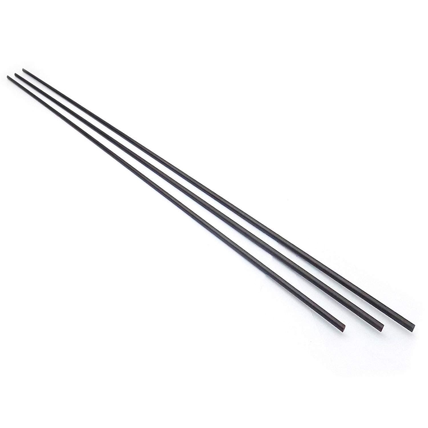 Carbon Fiber Rods 0.8mm Carbon Fiber Rods for RC Airplane DIY Craft 400mm Length Matte Pole 10PCS