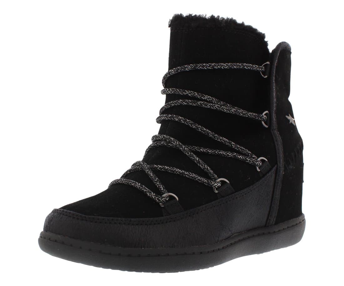 Skechers Women's SKCH Plus 3 Trois Boot,Black,US 10 M