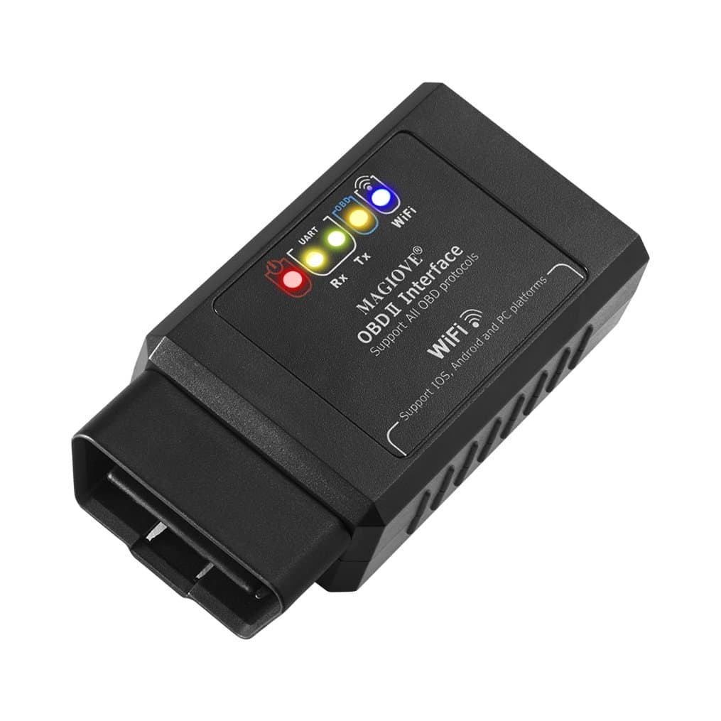 OBD2 Scanner WiFi Adapter Car Code Reader and Diagnostic Tool for iOS and Android Check Engine Lights