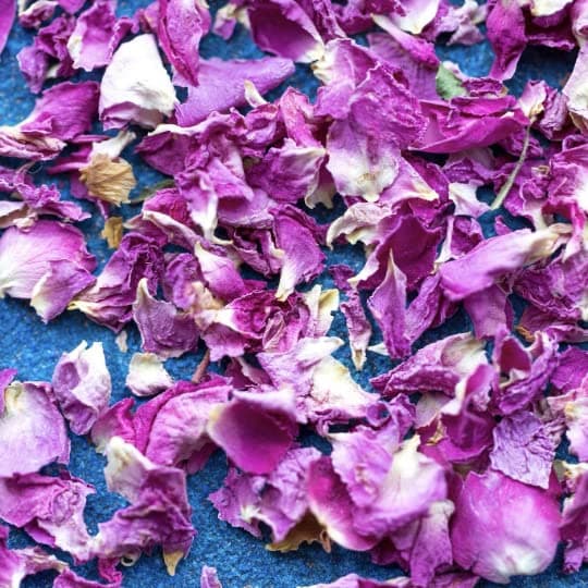 Natural Flower Petal Biodegradable Purple Rose Wedding Confetti - 1 Litre - Enough for 10-12 handfuls (57)