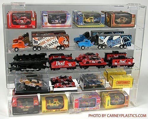 25 Car 1/64 Display Case for Over Sized Cars 25/64OS Mirror Back Only