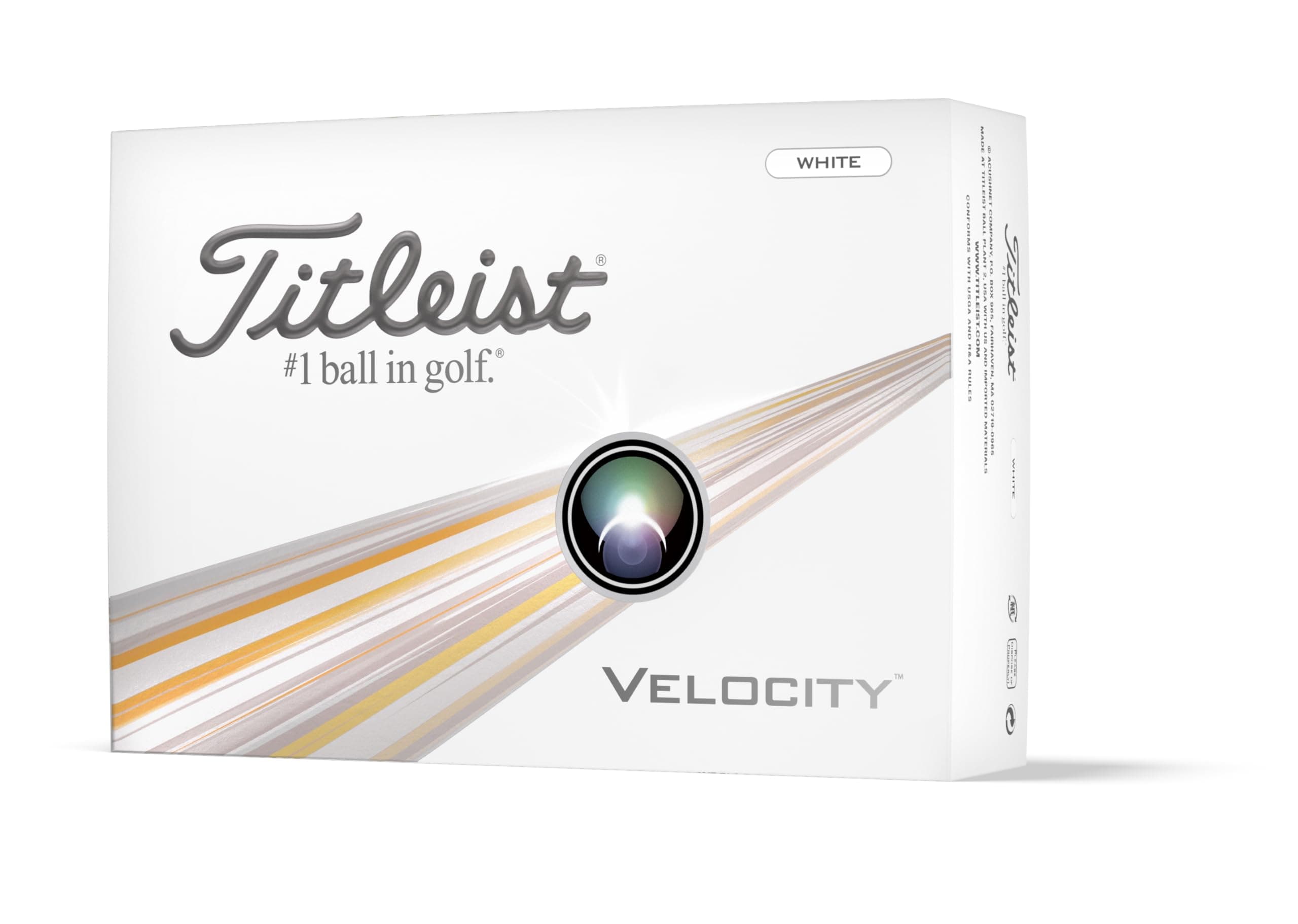 Velocity Golf Ball, Pack of 12 Balls