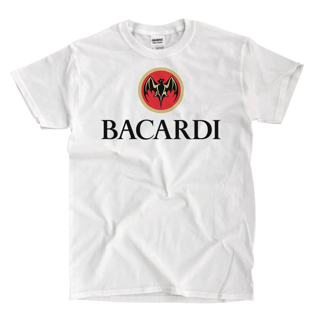 Bacardi Logo - White Shirt (2XL)