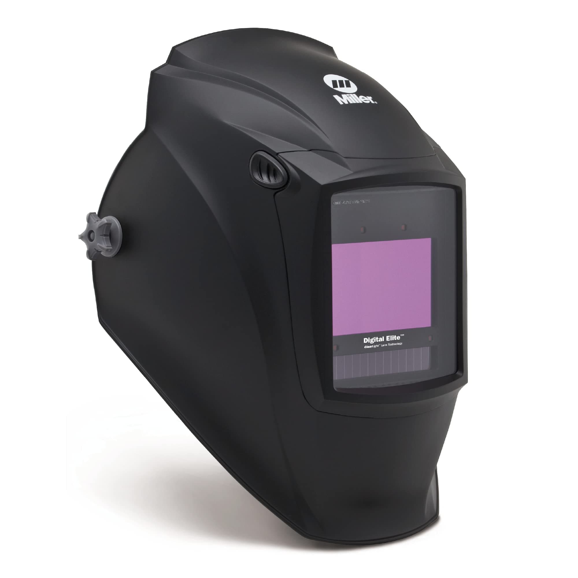 Miller281000 Digital Elite Auto-Darkening Welding Helmet, Clearlight 2.0, Black