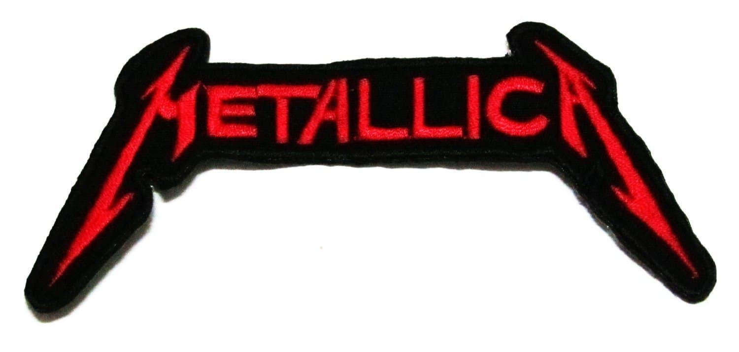 The Metallica Music Band Logo Embroidery Iron-on Patch