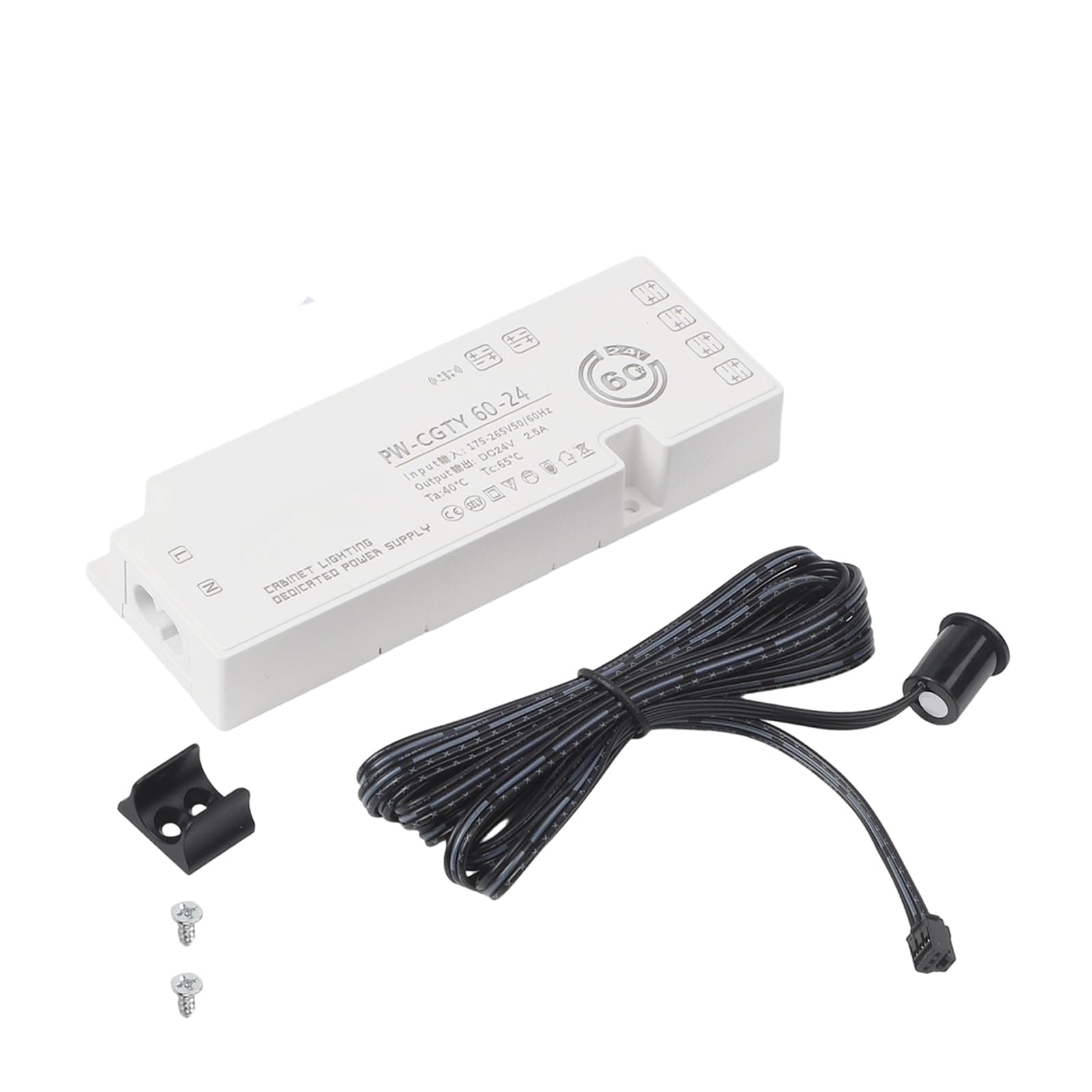 Lighting Sensor Switch, Touchless On/Off Electronic for IR Motion Sensor Switches Intelligent Light Lamps Motion Sensing Switch for Kitchen Cabinet Light Door 5A DC 12-24V