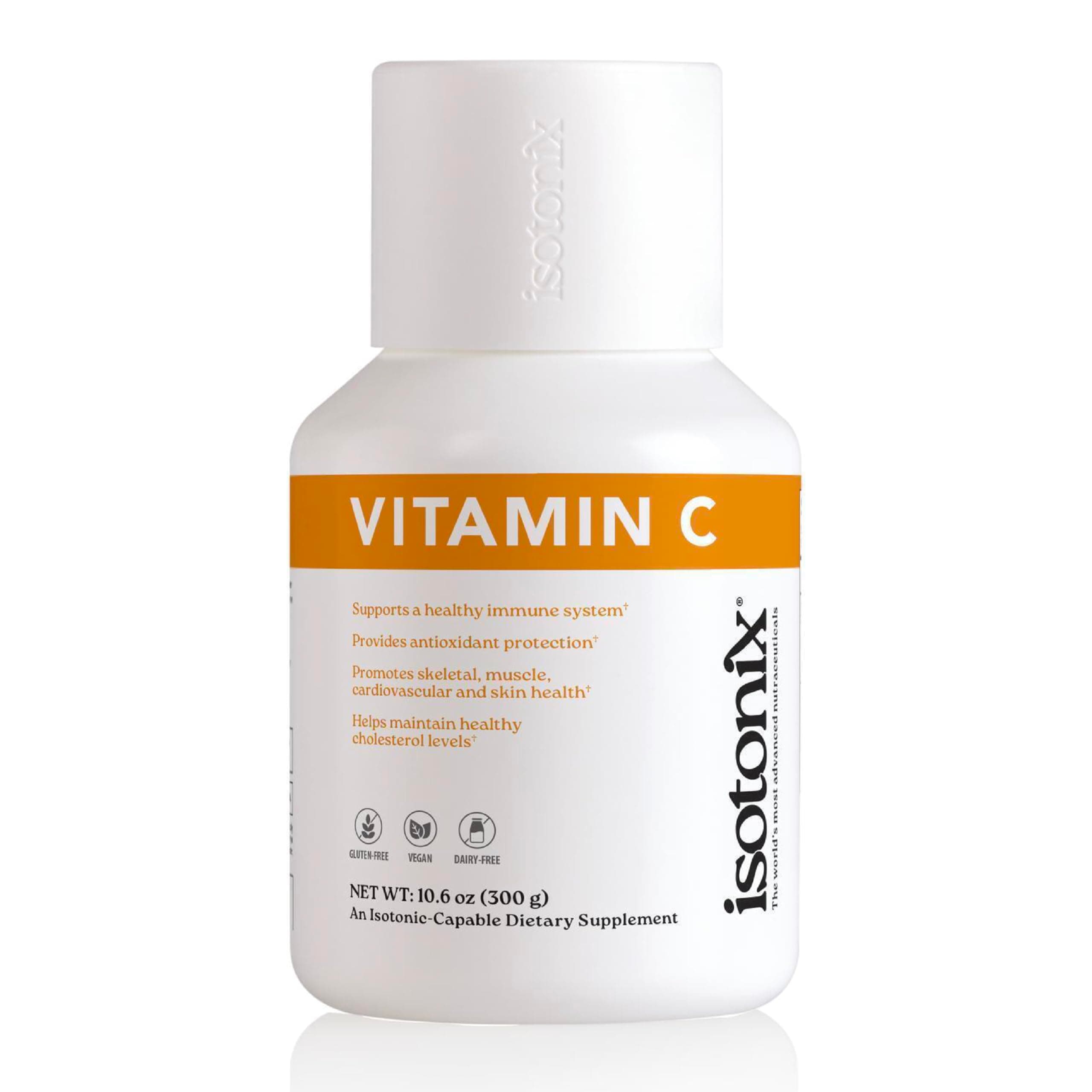 - Isotonix Vitamin C Powder – 500 mg Buffered Vitamin C with Beta Carotene & Potassium for Antioxidant, Immune & Heart Support, Isotonic, Vegan, Gluten-Free, 90 Servings