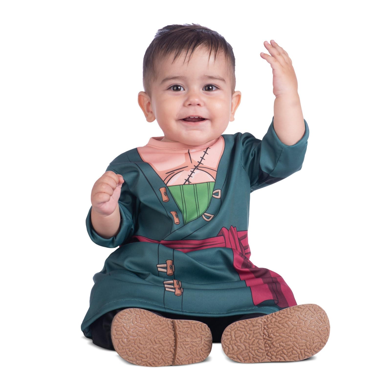 My Other Me One Piece Roronoa Zoro Officially Licensed Anime Toddler Costume - For Halloween, and More