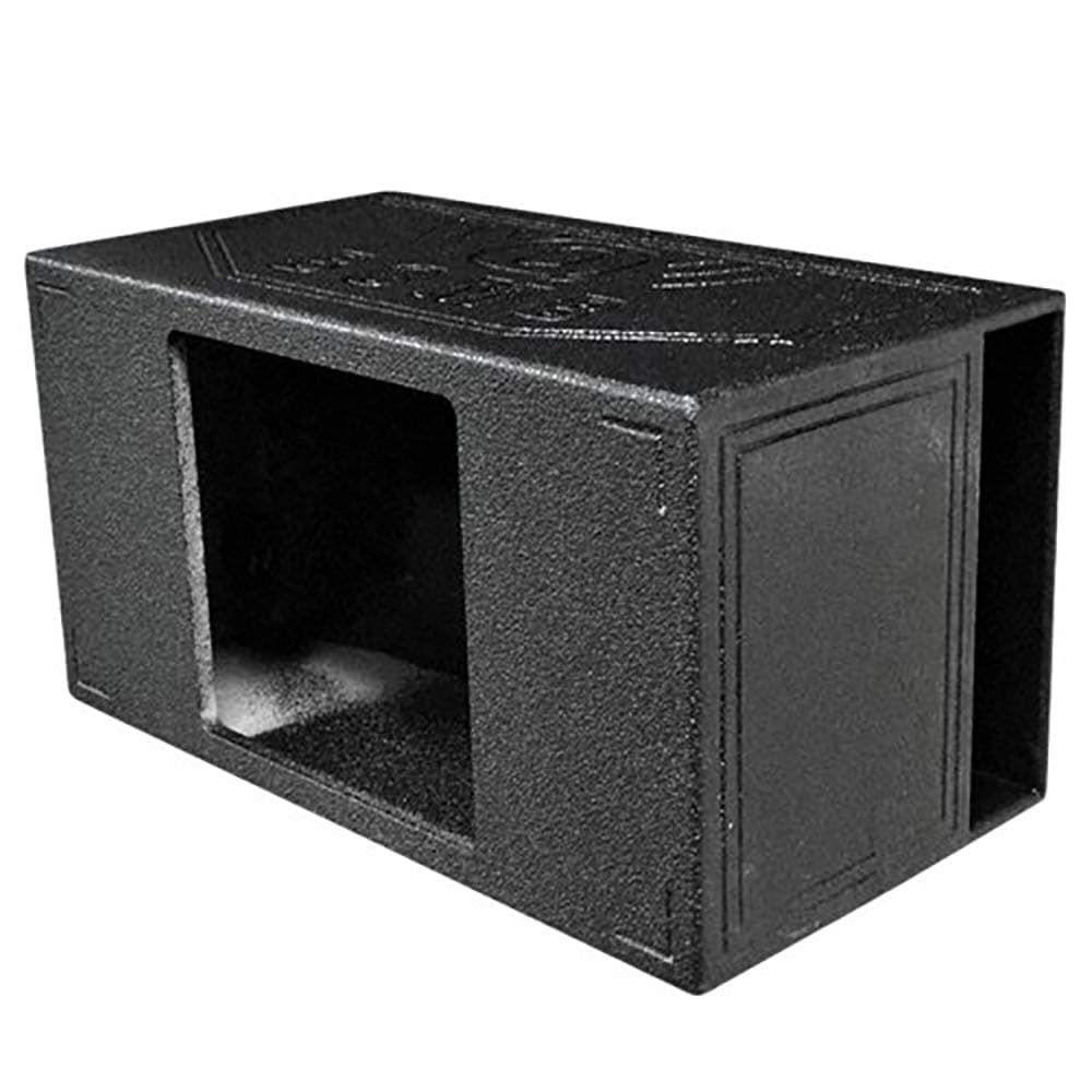 QPower Long-Lasting Durable Single 15-Inch Side-Vented Custom Kicker L7 Square Car/Truck Subwoofer Speaker Box