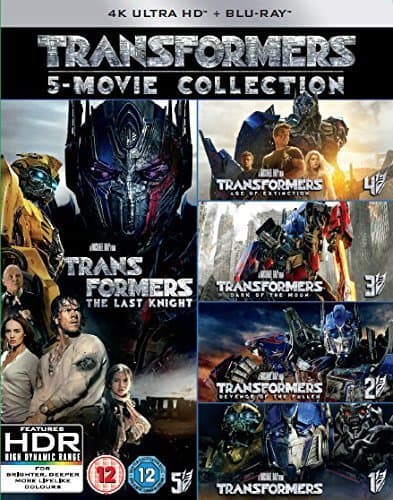 Transformers: 5-Movie Collection [4K UHD + Blu-ray]