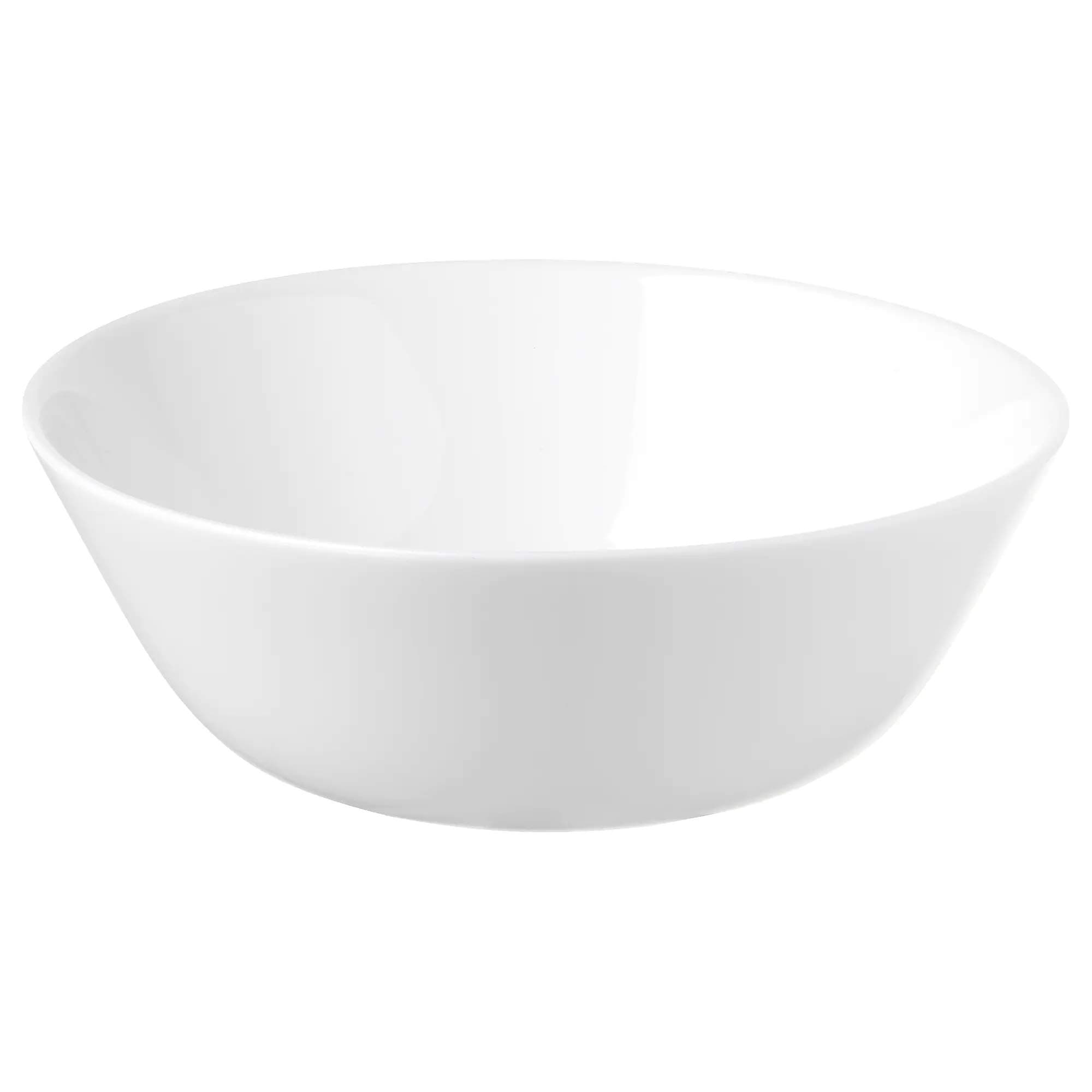 Tempered Opal Glass Classic Bowl - Pack Of 6, White, 500 ML
