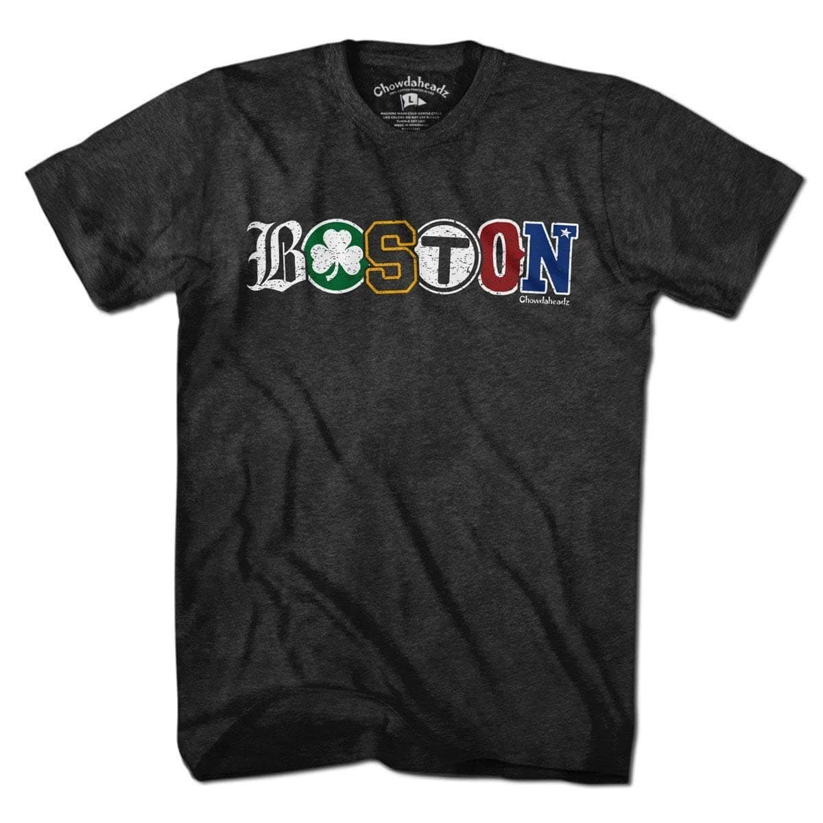 Boston Massachusetts Vintage Townie T-Shirt – Unisex Soft Cotton Blend, Perfect for Boston Sports Fans