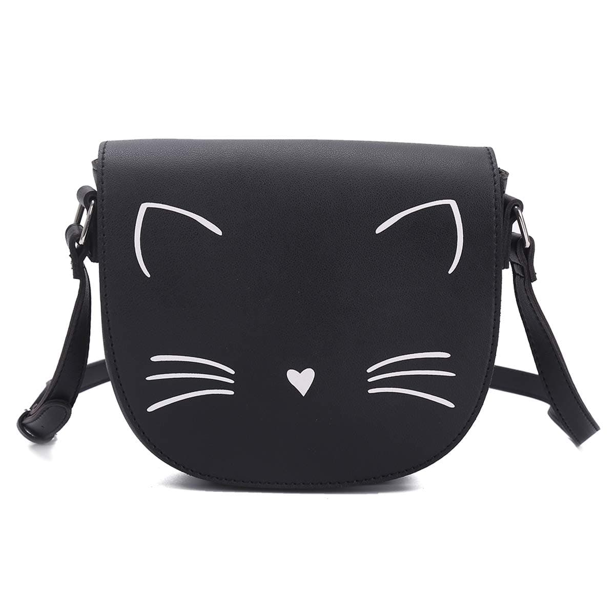 Crossbody Bags for Teen Girls Small Fashion Preteen Purses Cat Birthday Gift for Girl