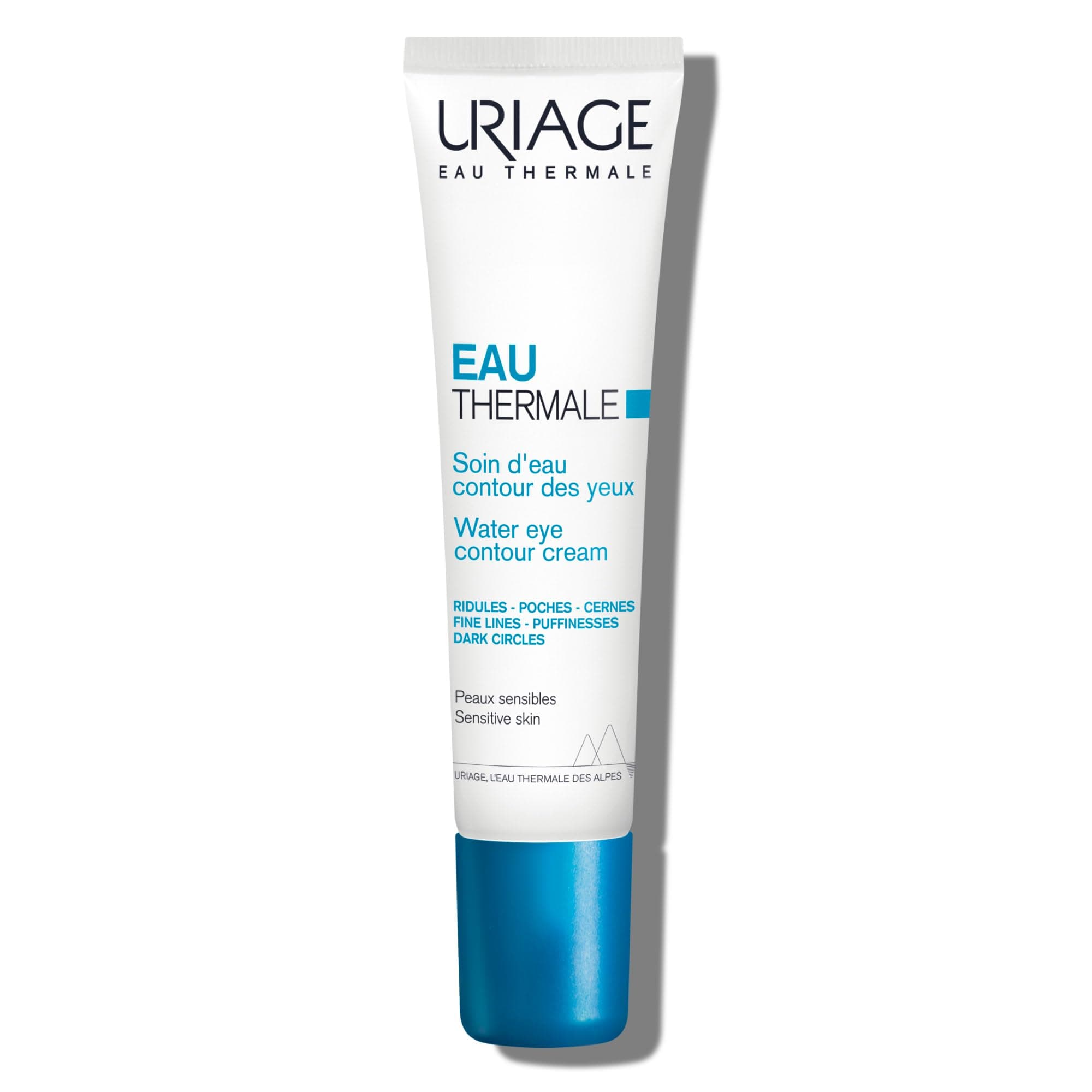 Eau Thermale Water Eye Cream With Hyaluronic Acid I Reduces Fine Lines, Puffinesses, Dark Circles. Ultra-Refreshing Eye Care I Paraben & Fragrance-Free I Ophthalmologically Tested 15 ml