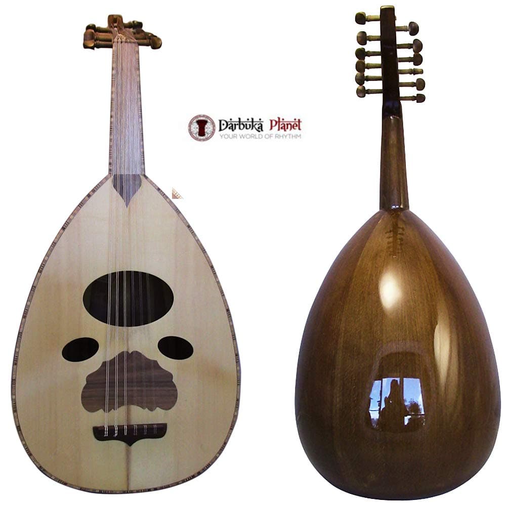Amazing New!! Beginner Student Syrian Arabic Oud Made By Zeryab W/sofet Case