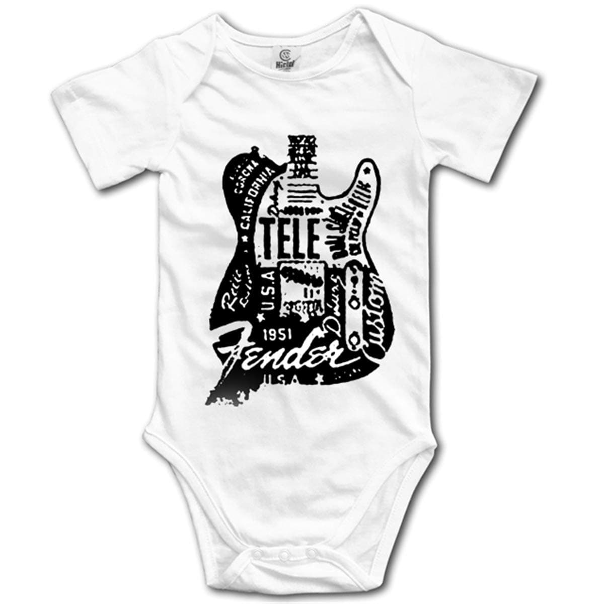 Fender Guitars Telecaster Baby Bodysuit
