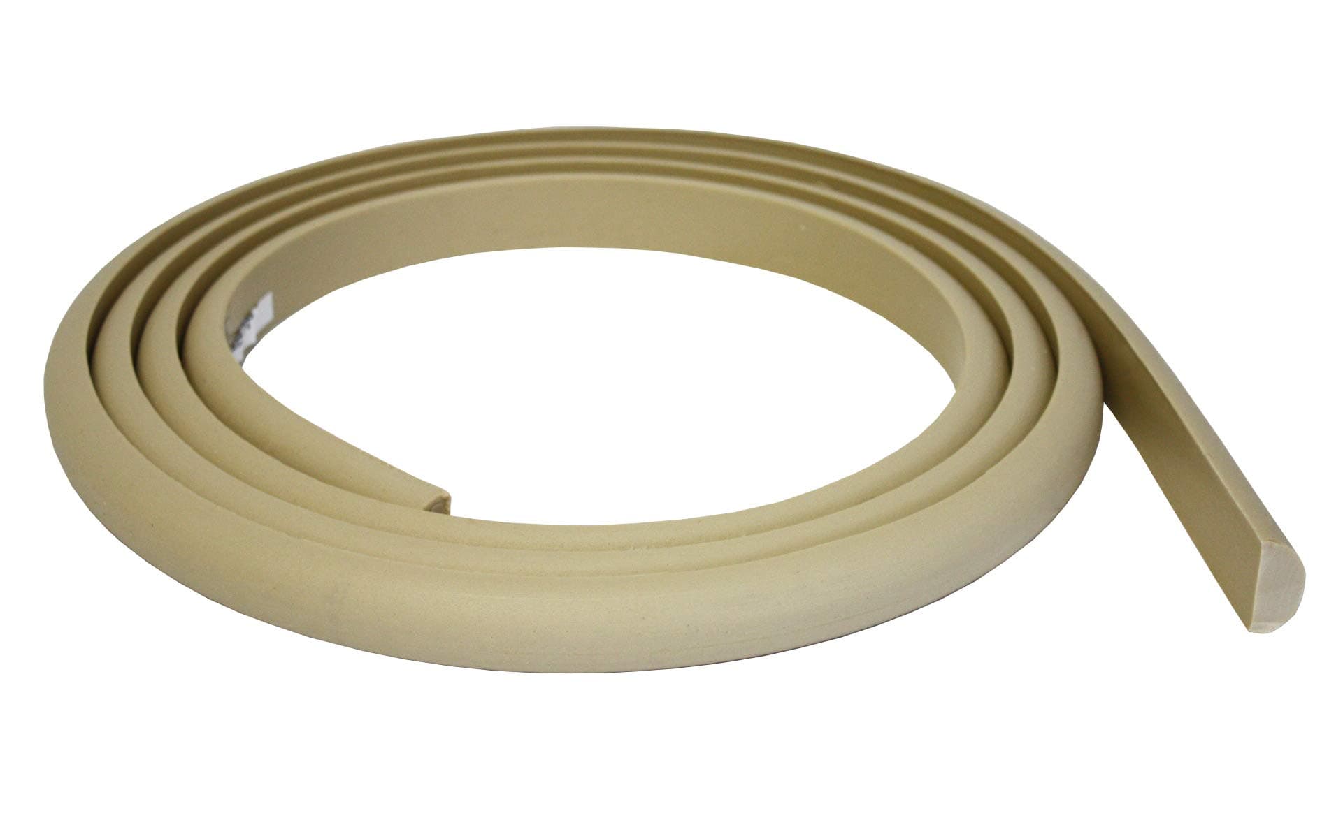 Flexible Moulding - Flexible Half-Round Moulding - WM120-1/2" X 1" - 12' Length - Flexible Trim