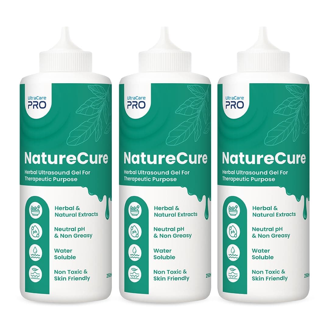 UltraCare PRO NatureCure Ultrasound Gel - Pack of 3 bottles