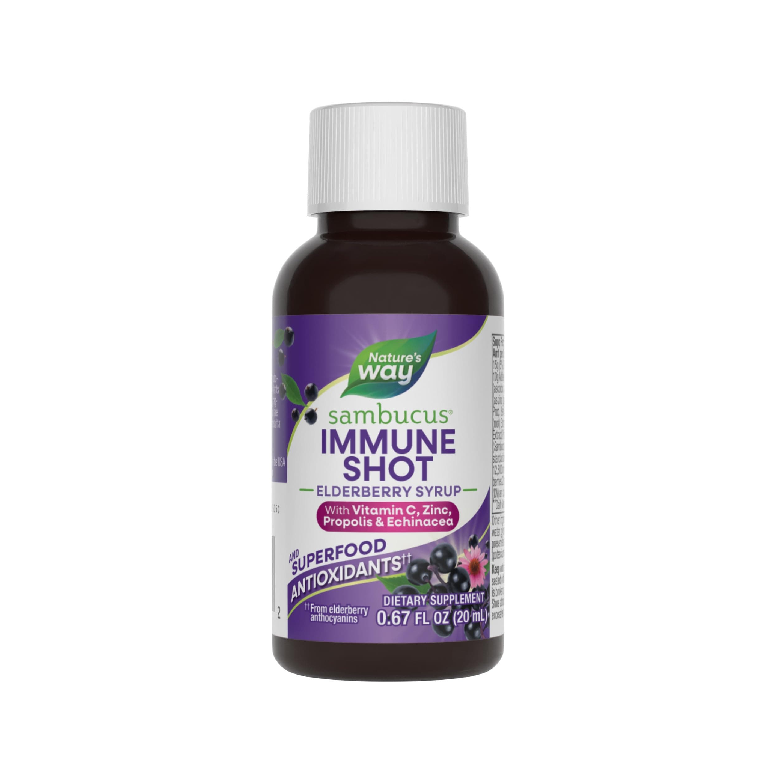 NATURES WAY Sambucus Immune Shots, 12 CT