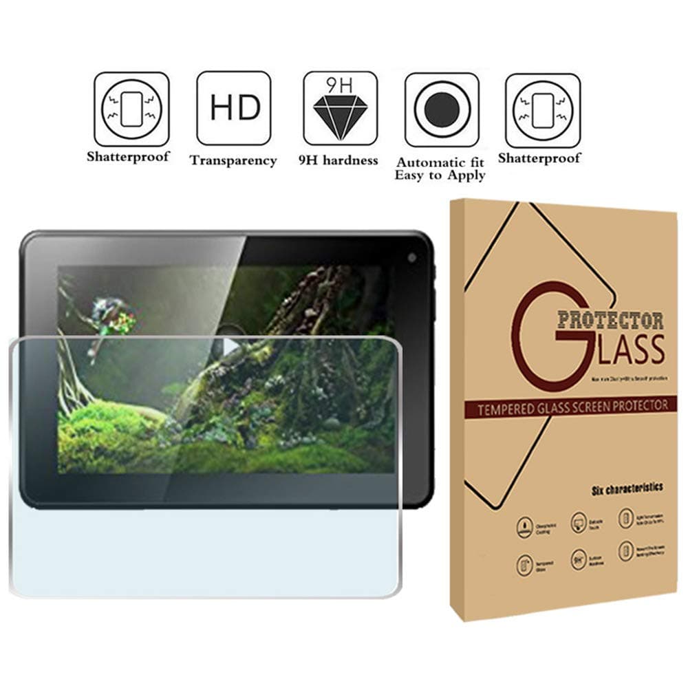FINDING CASE JYJ 10 Inch Android Google Tablet PC Tablet - Premium Tempered Glass Screen Protector Film Cover 9H Hardness Anti-Scratch Bubble-Free Ultra Clear