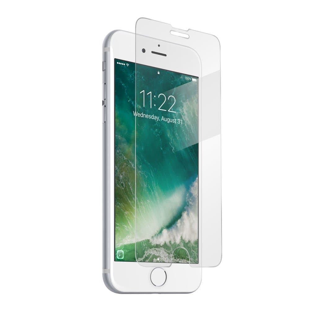 BodyGuardz AlumiTech Pure 2 Glass Screen Protector Clear for iPhone 6 / 6S
