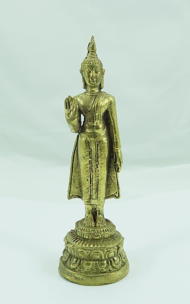 4"H Thai Buddha Images for the Days of the Week: Monday Standing Buddha