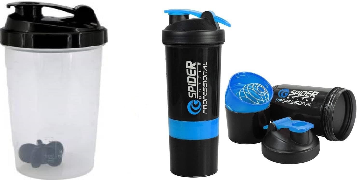 YugFit Body Build Protein Shaker And Sipper Bottle (500)