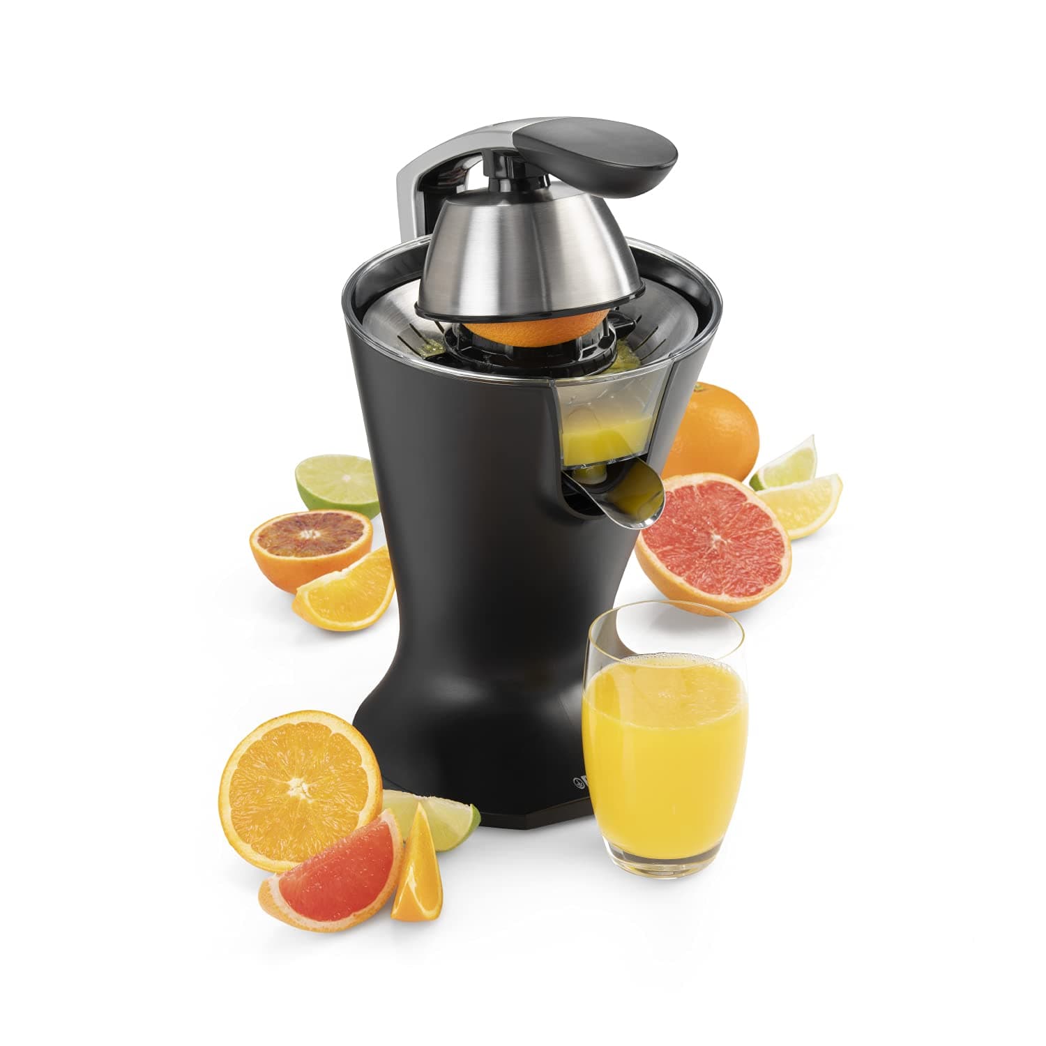 Princess Citrus Juicer â€“ Silent Motor â€“ Double Detachable Cone â€“ Electric Press â€“ Dishwasher Safe â€“ 201857