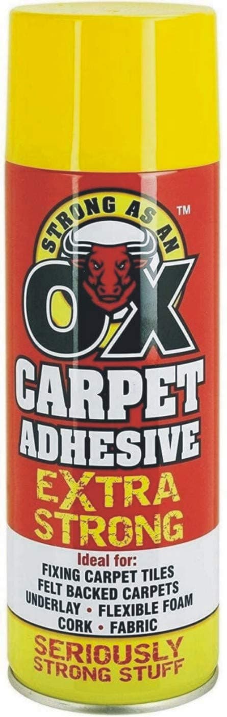 500ml Adhesive Glue Spray for Multi Purpose Craft Carpet Foam Fabric Can