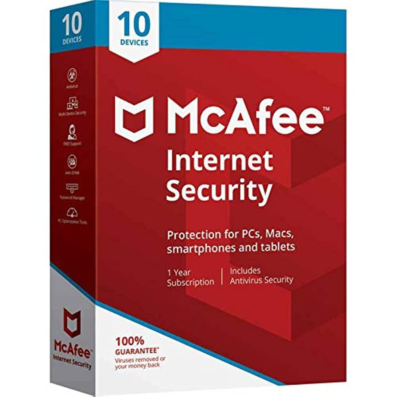 McAfee Internet Security | 10 Devices 1 Year | 2025 | Digital License | Same Day Delivery on amazon message