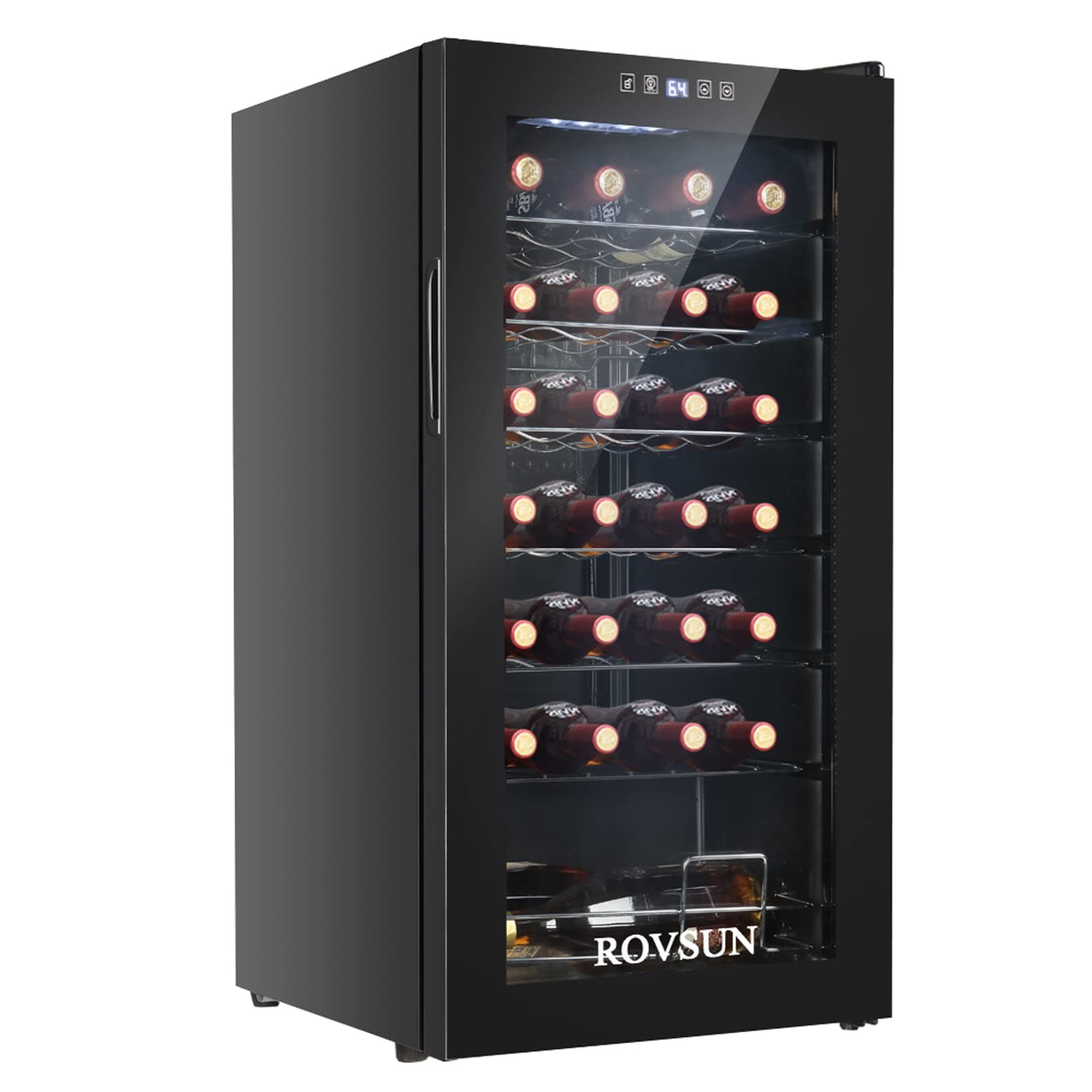 28 Bottles Single Zone Wine Cooler