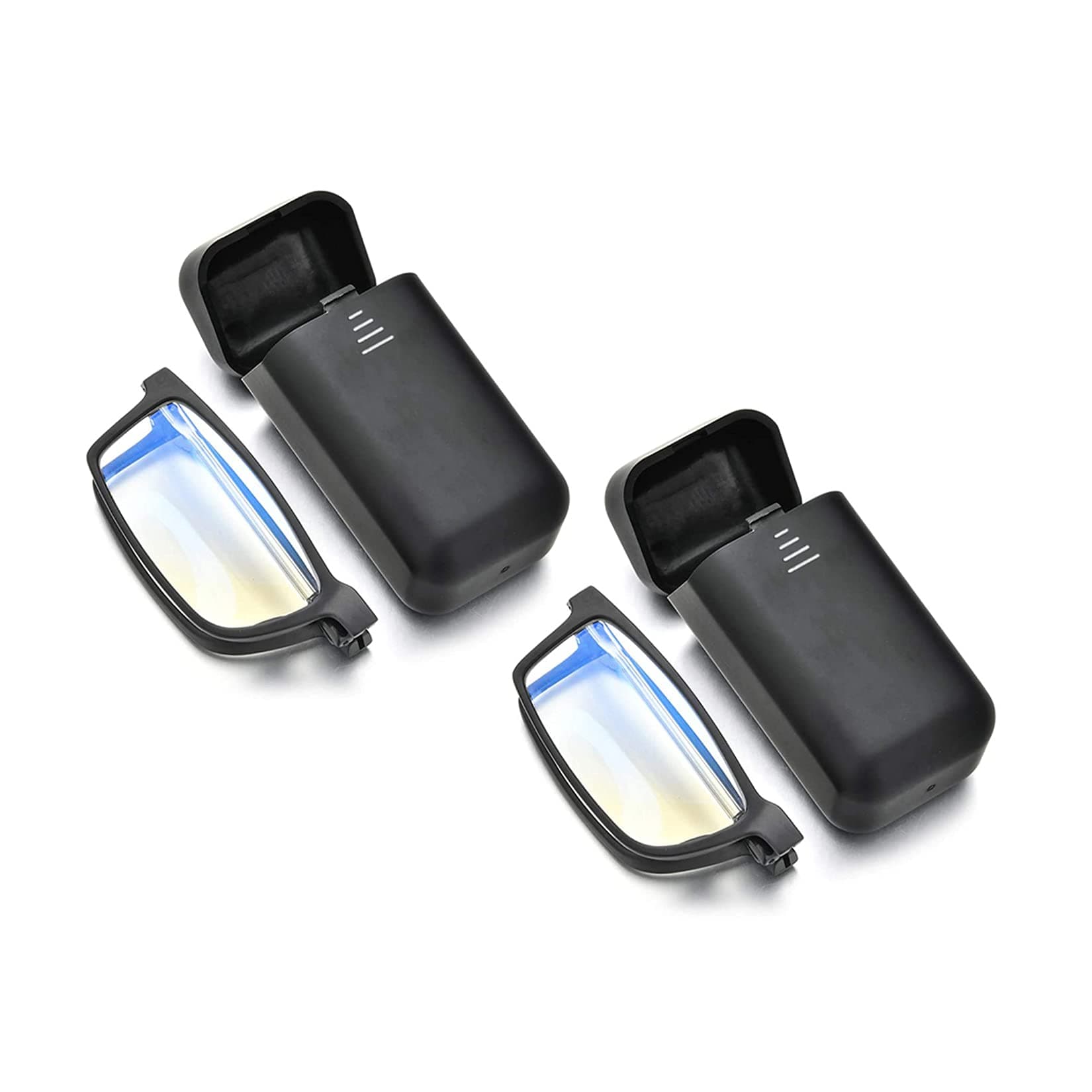 Folding Reading Glasses - Foldable Portable Readers For Men Women With Case