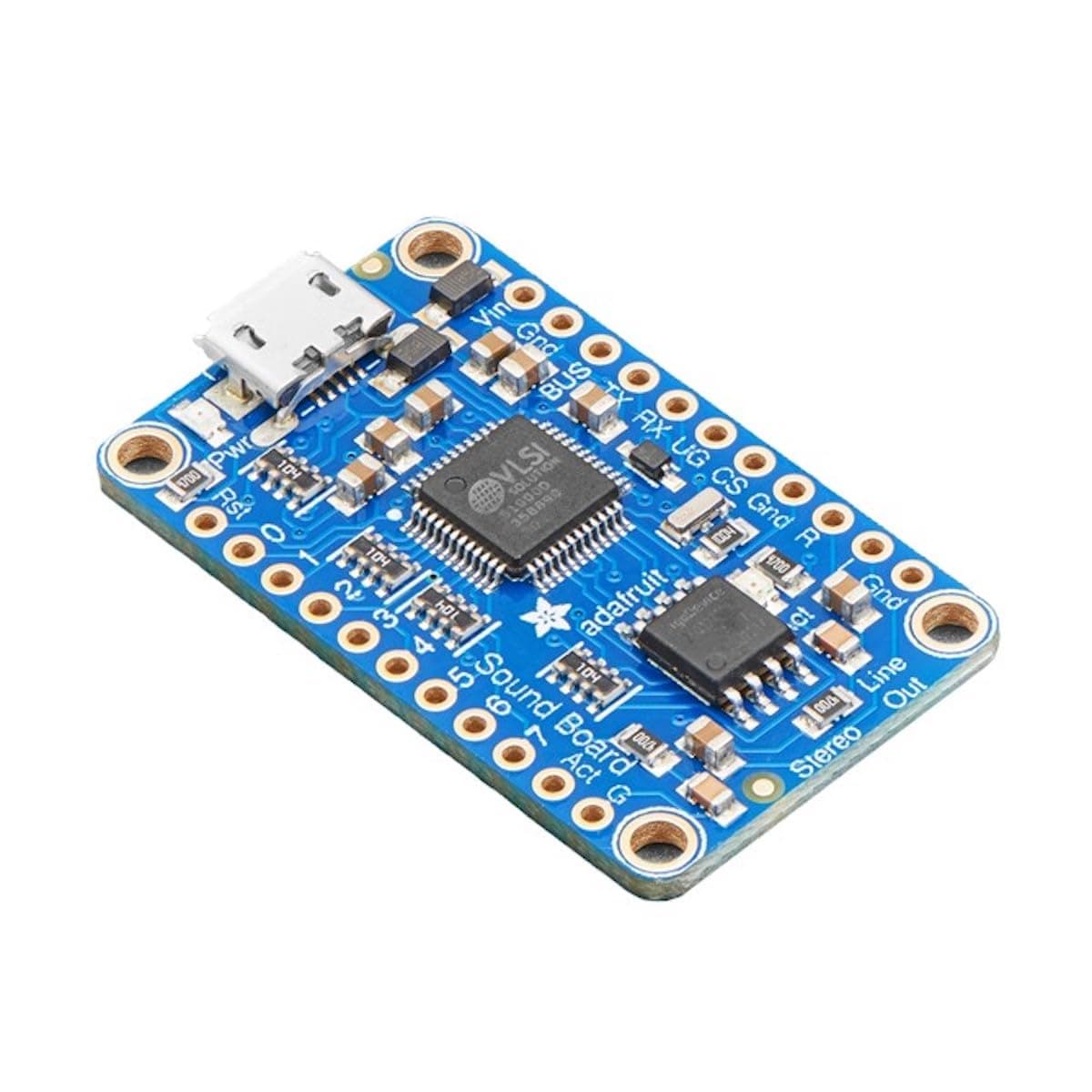Adafruit Audio FX Mini Sound Board - WAV/OGG Trigger 16MB Flash [ADA2341]