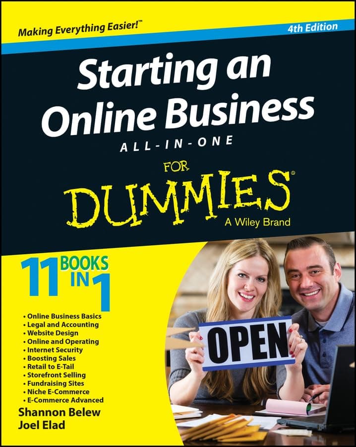 Starting an Online Business All–in–One For Dummies Paperback – 2 Sept. 2014