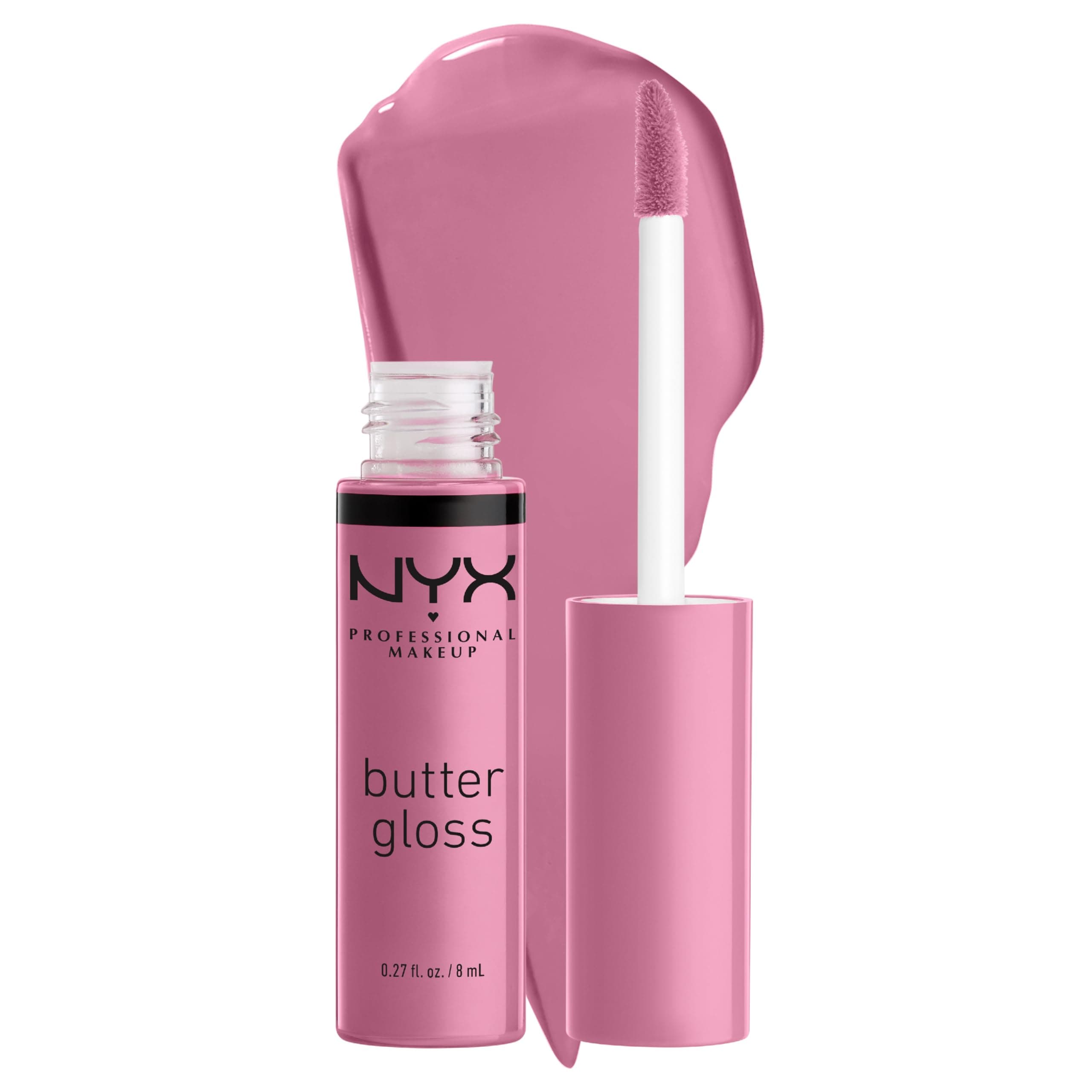Nyx Professional Makeup Butter Glossy, Eclair, 0.27 Ounce