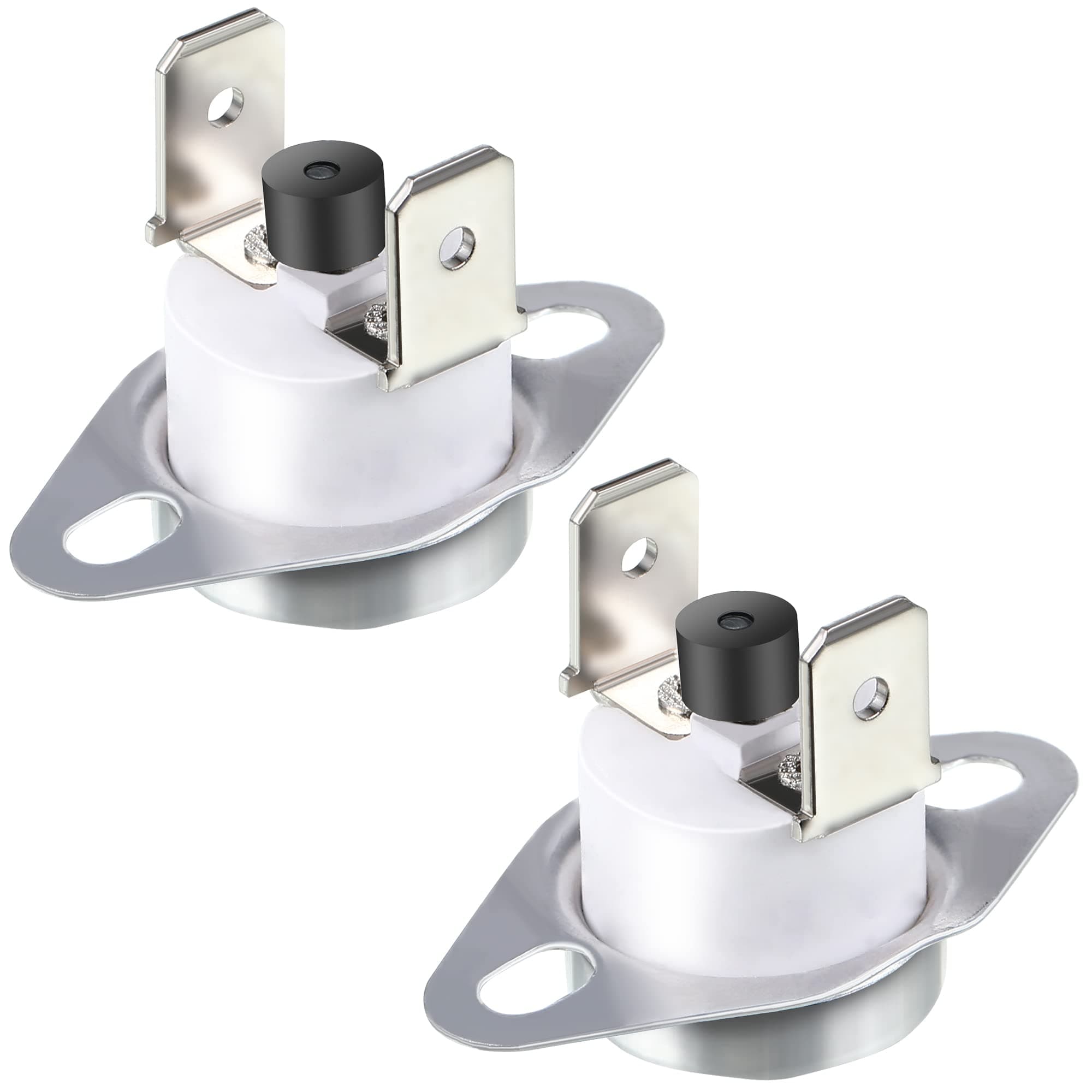 2 Piece 47-22861-01 Furnace Limit Switch L350 Replacement, Roll Out Limit Switch SRL350 350F, Compatible with Automobile Motor, Transformer, General Electrical Equipment Supplies