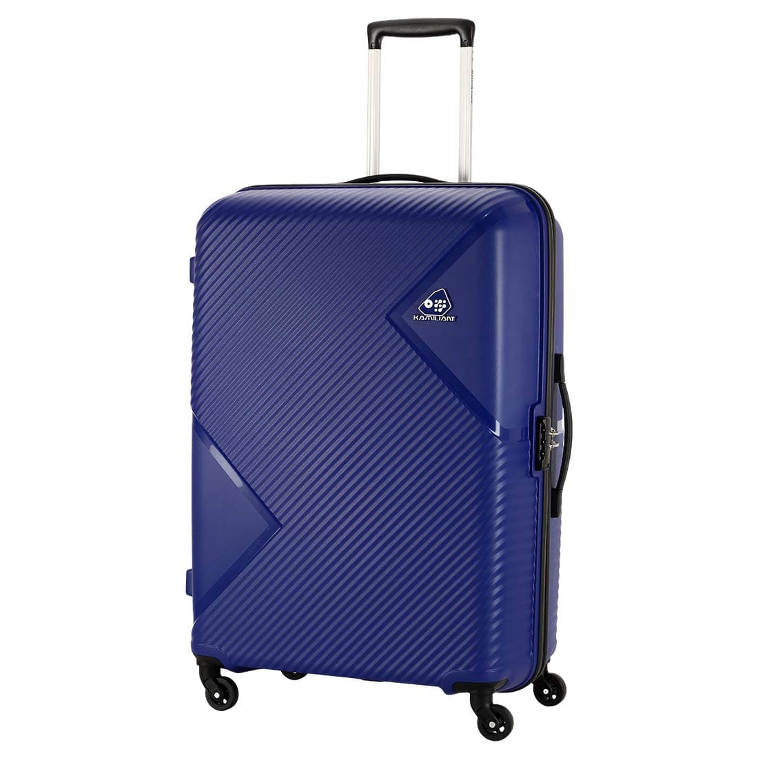 Kamiliant by American Tourister Kam Zakk Polypropylene 79 mm Blue Hardsided Check-in Luggage (KAM Zakk SP 79CM - Royal Blue)