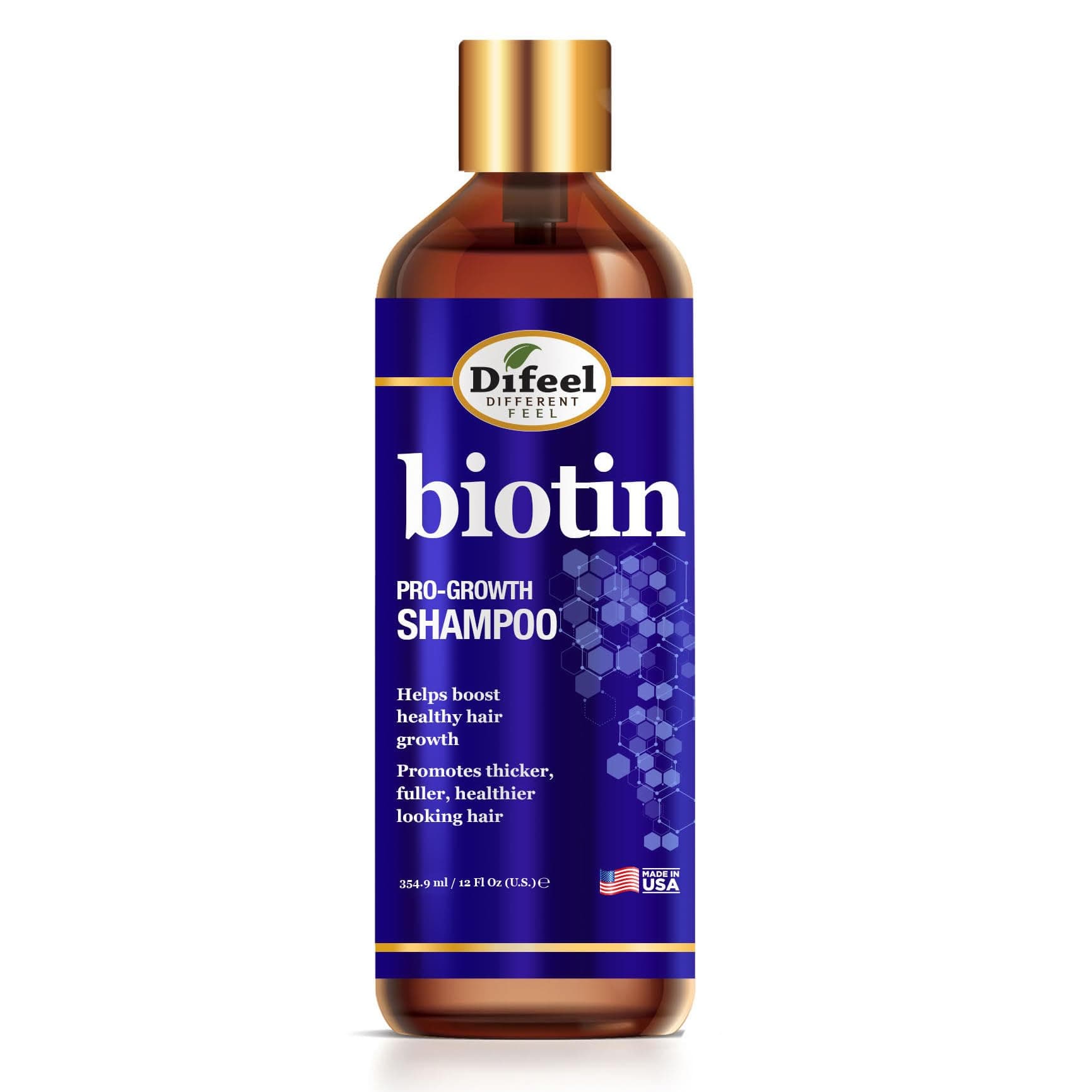 Pro-Growth Biotin Shampoo 354.9 ml - Shampoo for Thinning Hair and Hair Loss