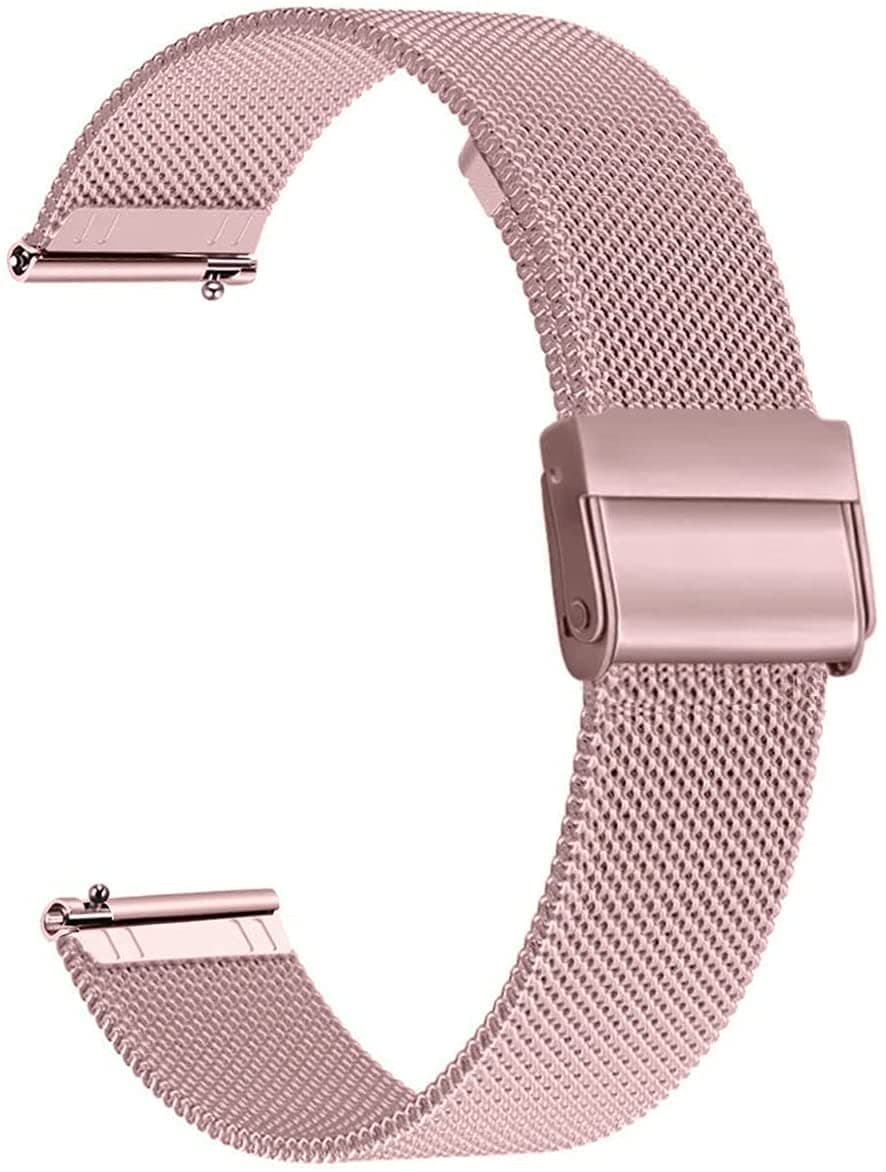 VeryFitPro ID205L Smart Watch Replacement Bands Adjustable Mesh Stainless Steel Smartwatch Replacement Straps Wristbands
