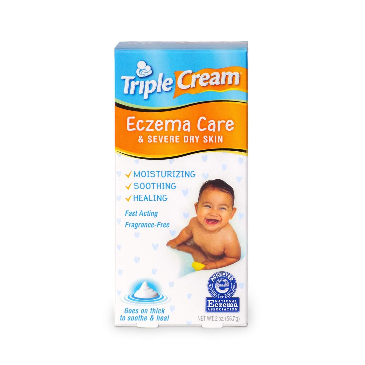 Premium Triple Cream Severe Dry Skin / Eczema Care 3.5 oz