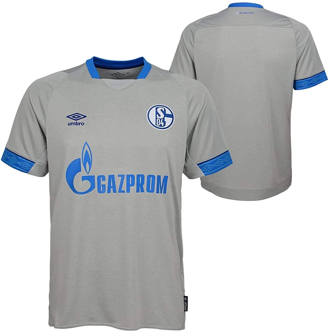 Men's International Soccer 18/19 Replica Jerseys, FC Schalke 04 - Away, Medium XL